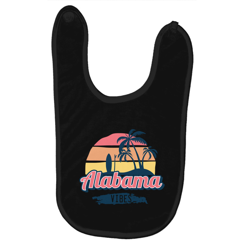 Alabama Vibes-oa2ps Baby Bibs by Binzdodi | Artistshot