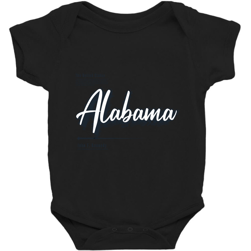 Alabama Baby Bodysuit by Binzdodi | Artistshot