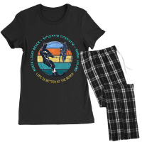 North Light Beach, Block Island, Rhode Island Women's Pajamas Set | Artistshot