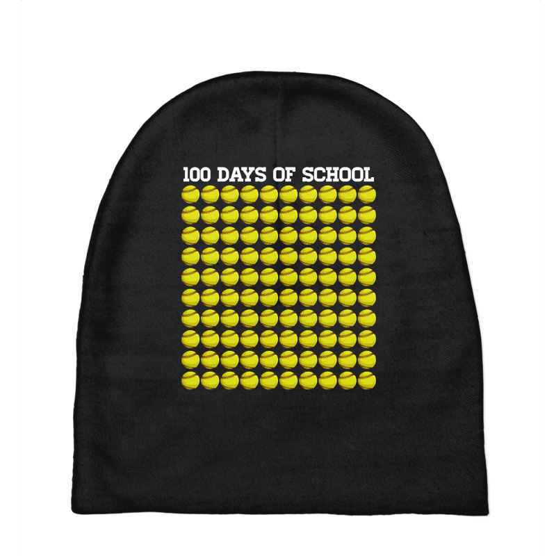 100th Day Student Boys Girls Baseball 100 Days Of School-owj8o Baby Beanies | Artistshot