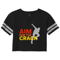 Aim For That Wickets Scorecard Crop Tee | Artistshot