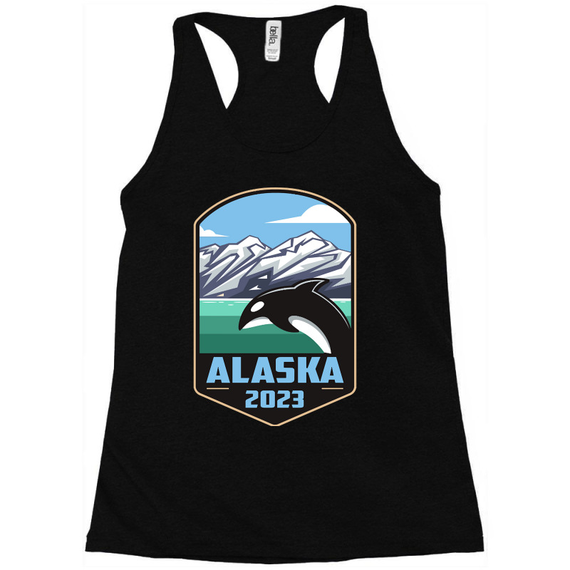 Alaska Cruise 2023 Whale Ocean Design T-shirt Racerback Tank by stumbledfeatures425 | Artistshot