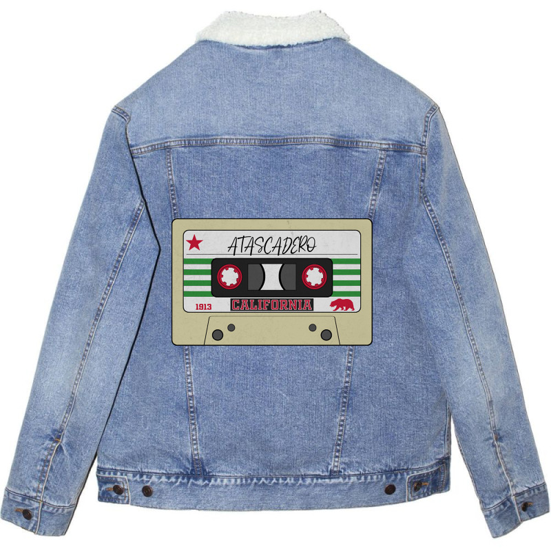 Atascadero California Unisex Sherpa-Lined Denim Jacket by ternacanuda251 | Artistshot