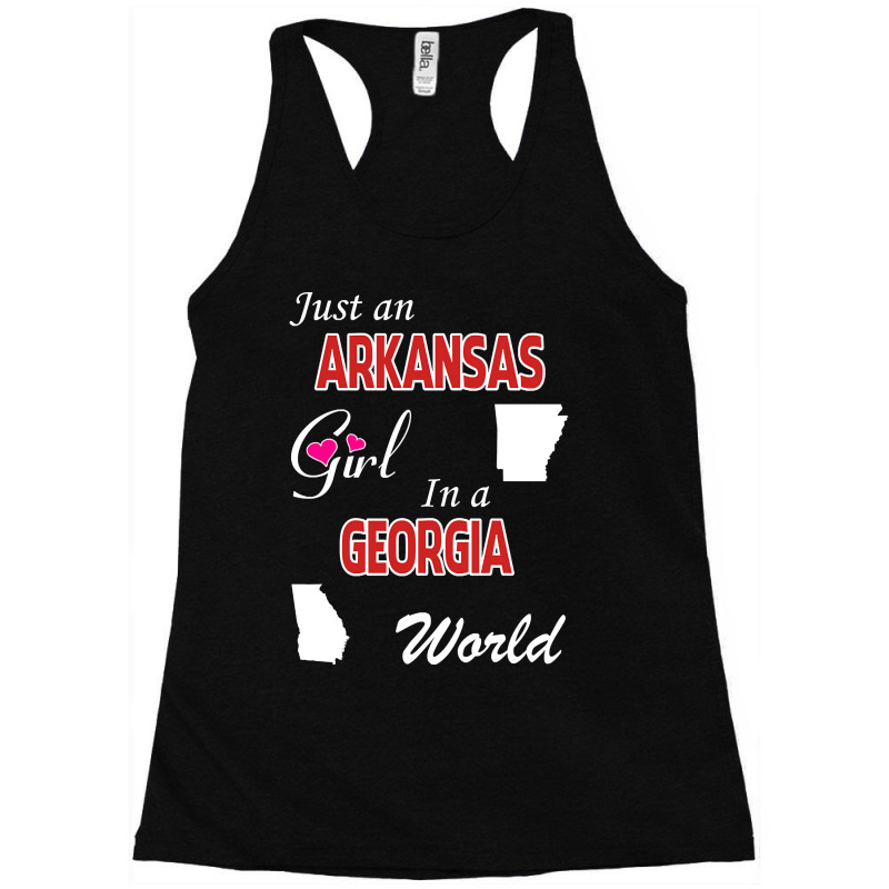 Arkansas - Georgia Racerback Tank by ternacanuda | Artistshot