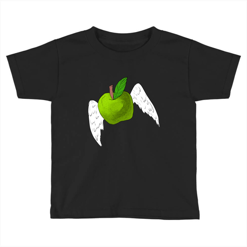 Angel Apple Green Toddler T-shirt by dealgummy642 | Artistshot