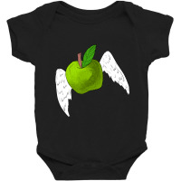 Angel Apple Green Baby Bodysuit | Artistshot