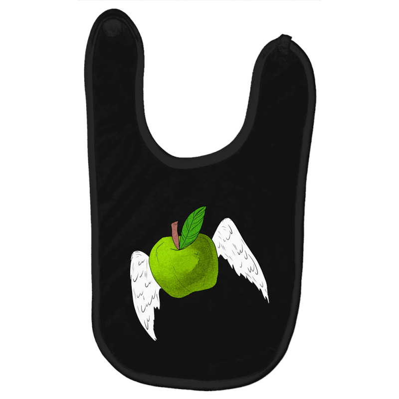 Angel Apple Green Baby Bibs by dealgummy642 | Artistshot