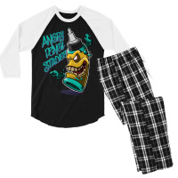 Angry Ink Bottle Men's 3/4 Sleeve Pajama Set | Artistshot