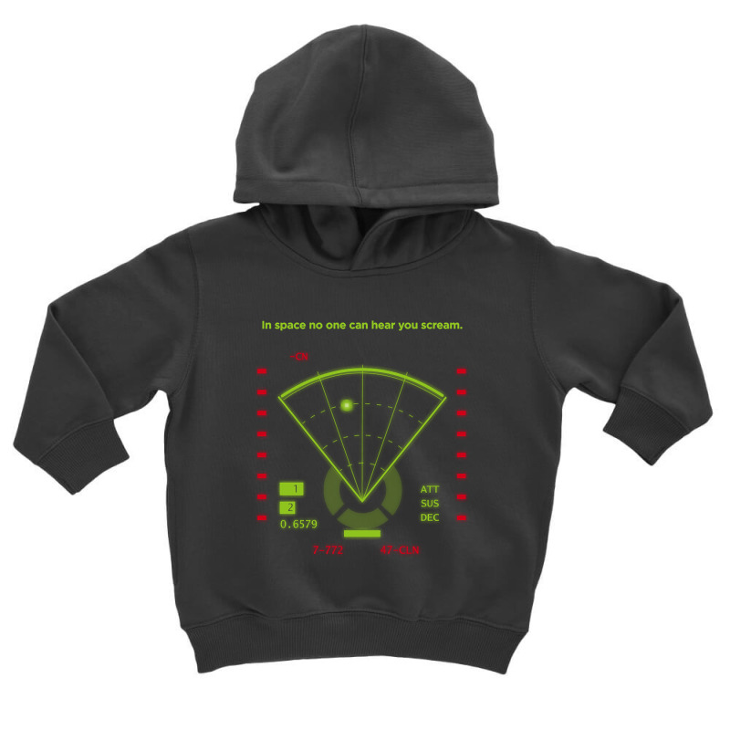 Alien Motion Tracker In Space Toddler Hoodie by fencevaudeville14 | Artistshot