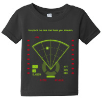 Alien Motion Tracker In Space Baby Tee | Artistshot