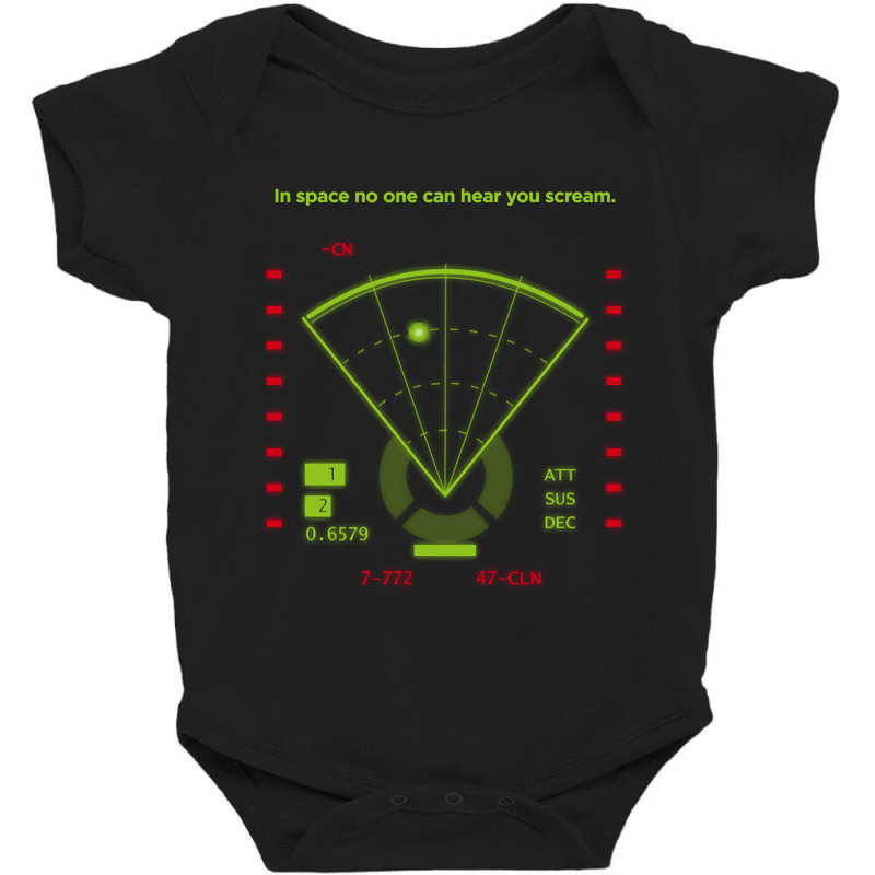 Alien Motion Tracker In Space Baby Bodysuit by fencevaudeville14 | Artistshot