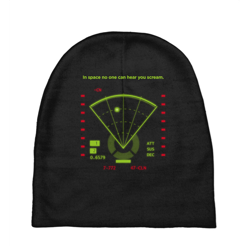 Alien Motion Tracker In Space Baby Beanies by fencevaudeville14 | Artistshot