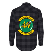 77 Air Refueling Squadron Afrc (u.s. Air Force) Flannel Shirt | Artistshot