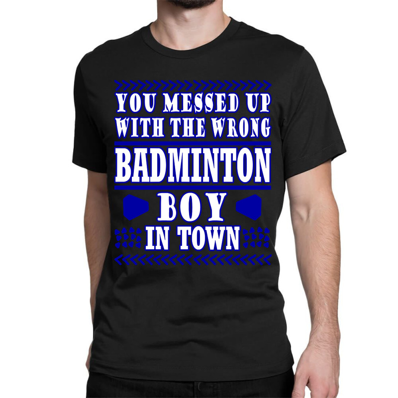 Badminton Badminton Racket Birdy Shuttlecock Classic T-shirt by cryingdappled109 | Artistshot