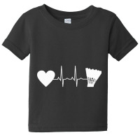 Badminton Ball Heartbeat Baby Tee | Artistshot