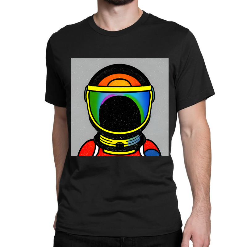 Astronaut Classic T-shirt by brushdatum98 | Artistshot