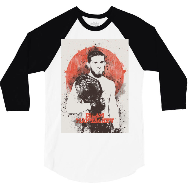 Islam Makhachev 3/4 Sleeve Shirt | Artistshot