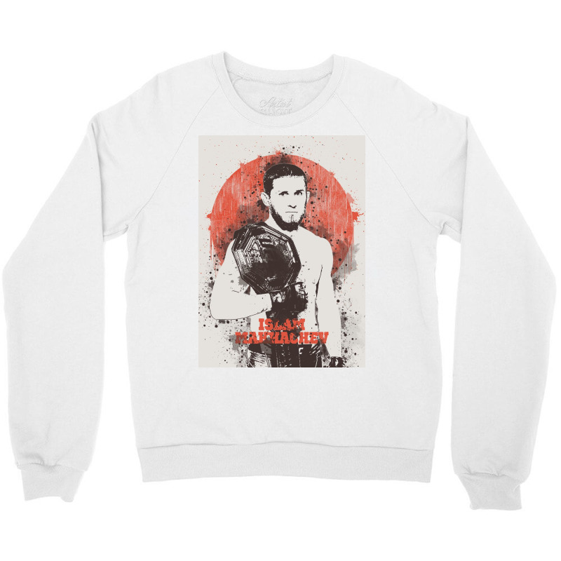 Islam Makhachev Crewneck Sweatshirt | Artistshot