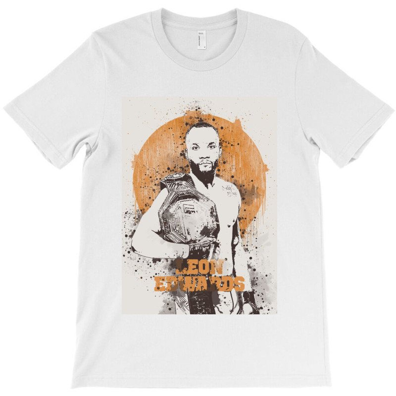 Leon Edwards Painting Art T-shirt | Artistshot