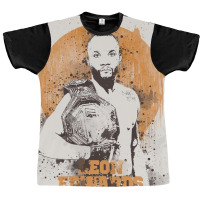 Leon Edwards Painting Art Graphic T-shirt | Artistshot