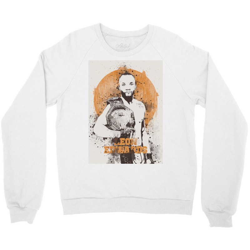 Leon Edwards Painting Art Crewneck Sweatshirt | Artistshot