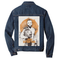 Leon Edwards Painting Art Men Denim Jacket | Artistshot