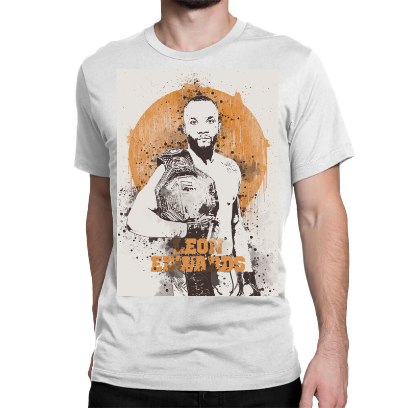 Leon Edwards Painting Art Classic T-shirt | Artistshot