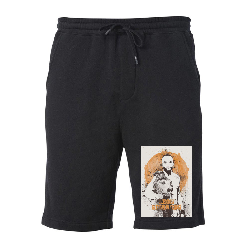 Leon Edwards Painting Art Fleece Short | Artistshot