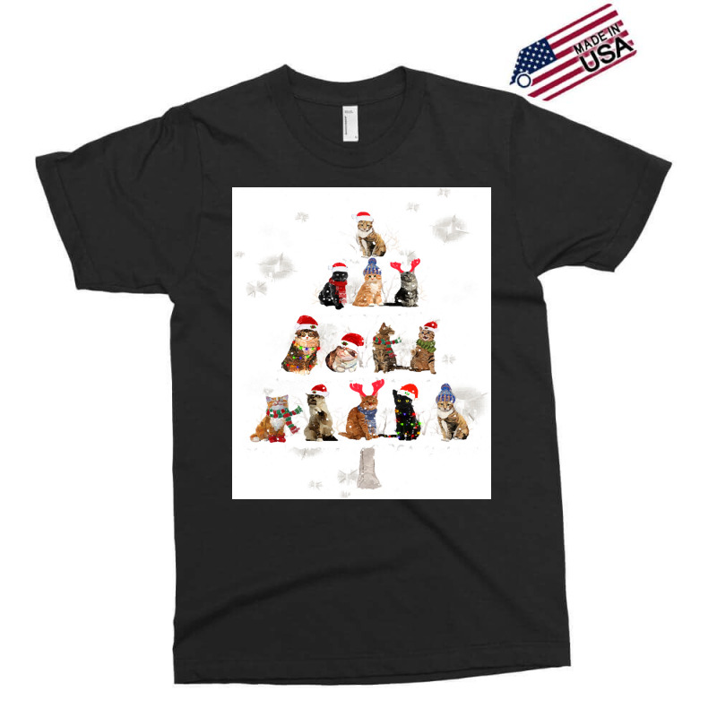 Cat Christmas Lovely Cats Christmas Tree Costume Exclusive T-shirt | Artistshot