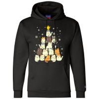 Cat Christmas Tree Christmas Cat Tree   Cat Lover Christmas Champion Hoodie | Artistshot