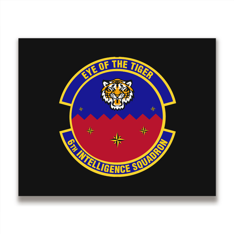 6th Intelligence Squadron (u.s. Air Force) Metal Print Horizontal | Artistshot