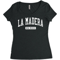 La Madera New Mexico Nm Vintage Athletic Sports Design T Shirt Women's Triblend Scoop T-shirt | Artistshot