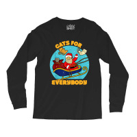 Cats For Everybody Christmas Cat Long Sleeve Shirts | Artistshot