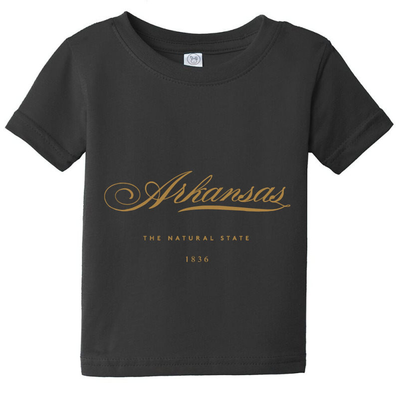 Arkansas Calligraphic Lettering Baby Tee by ternacanuda | Artistshot