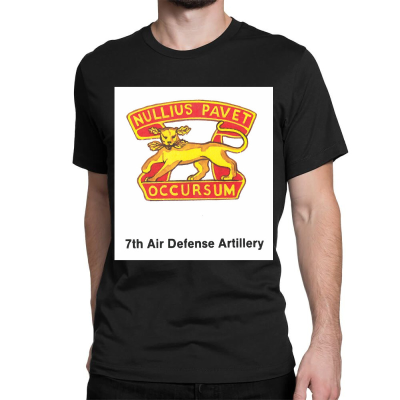 7th Air Defense Artillery (left Version) Classic T-shirt | Artistshot