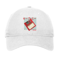 Vaporwave Aesthetic Style Floppy Disk 90s Japanese Otaku T Shirt Adjustable Cap | Artistshot