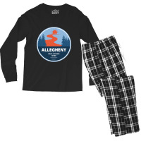 Allegheny Wild And Scenic River Men's Long Sleeve Pajama Set | Artistshot