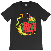 Christmas Cat Cat Christmas T-shirt | Artistshot