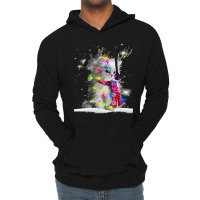 Christmas Cat Cute Baby Cat Christmas Lightweight Hoodie | Artistshot