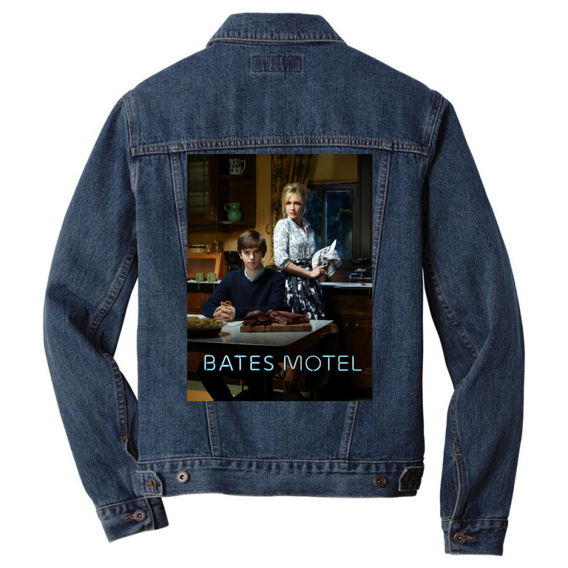 Motel Norman And Norma Poster (1) Men Denim Jacket by usserylutmanv | Artistshot