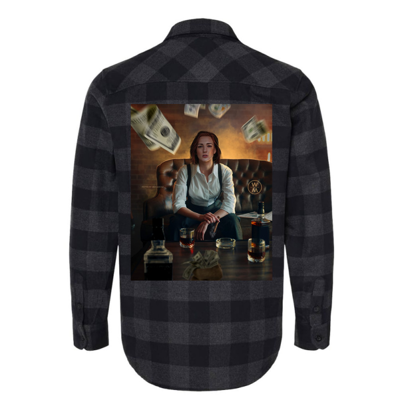 Nicole X Gangster Poster Cute Flannel Shirt | Artistshot