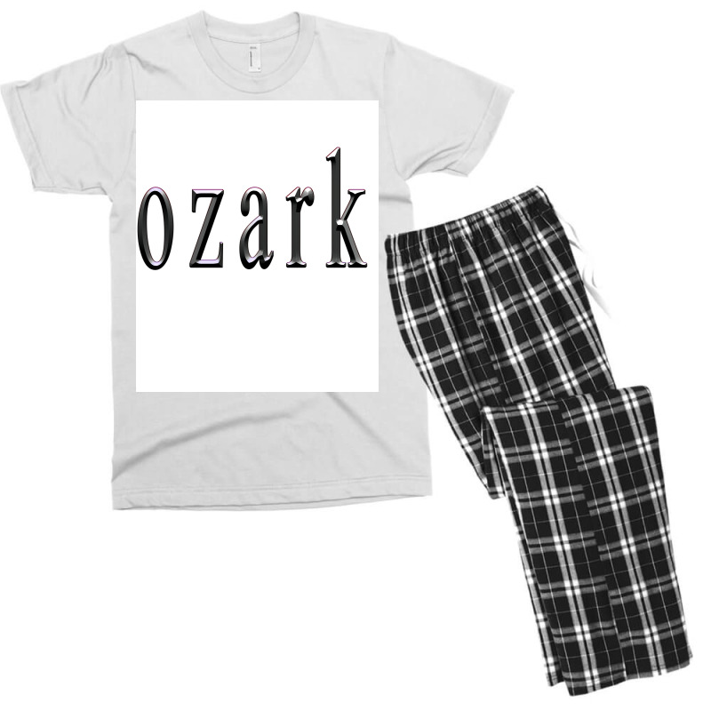 Ozark Tv Show Poster Cool Men's T-shirt Pajama Set | Artistshot