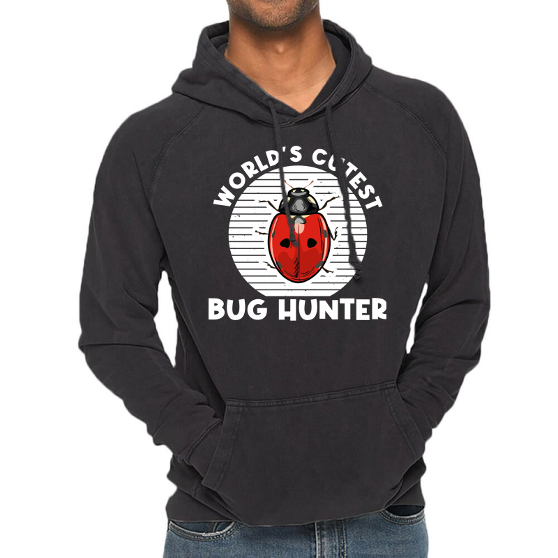 Bug Lover Design For Your Bug Hunter Stars Green Vintage Hoodie by jegatjinty9 | Artistshot