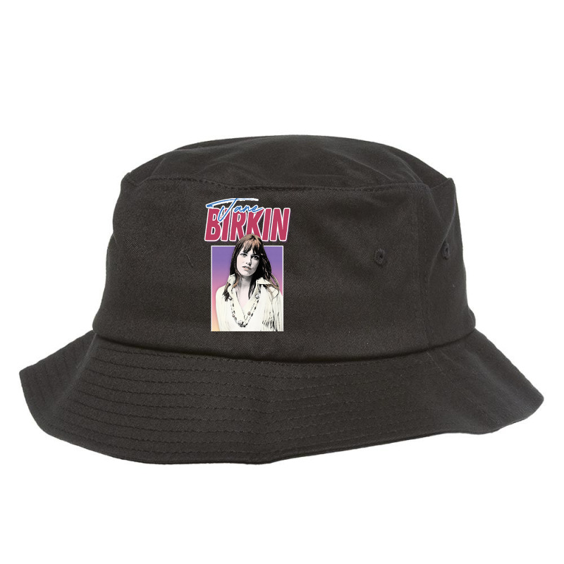 Jane Birkin Design Rétro Francophile Bucket Hat by ALEXICDIAZ | Artistshot