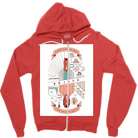 Piece Of Sht Bohorseman Poster Hipster Zipper Hoodie | Artistshot