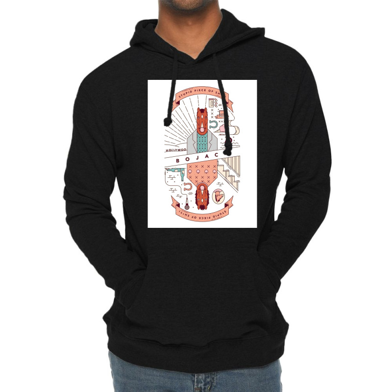 Piece Of Sht Bohorseman Poster Hipster Lightweight Hoodie | Artistshot