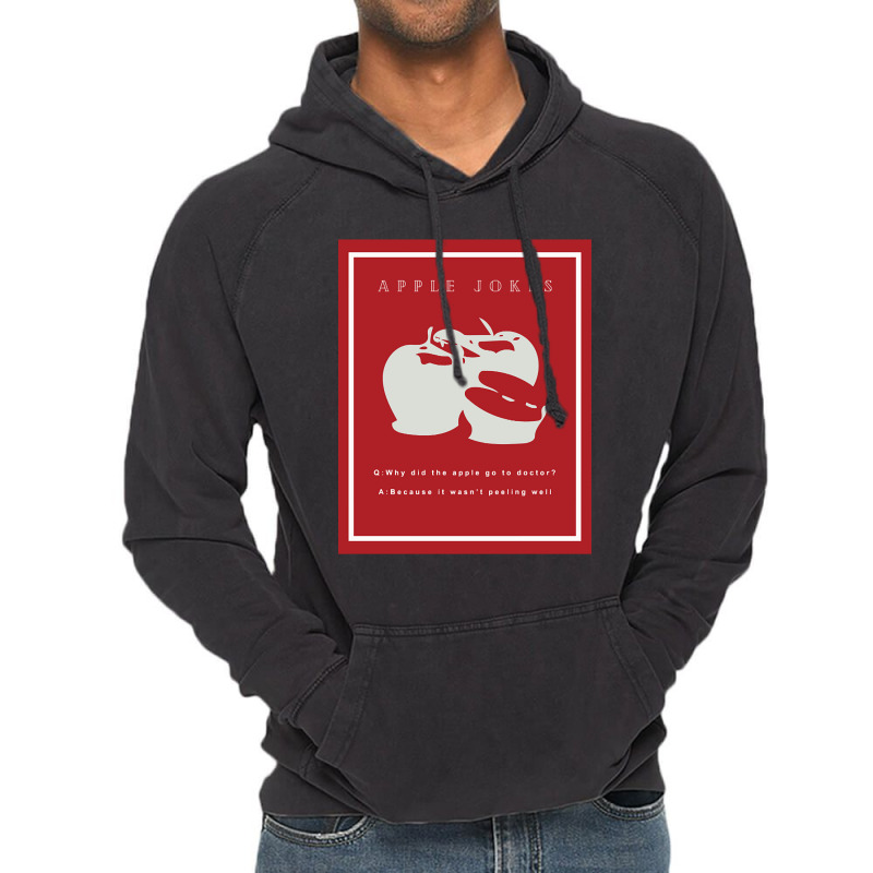 Apple Jokes Vintage Hoodie by resaleberries875 | Artistshot