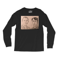 Peep Show Icature Poster 70s (1) Long Sleeve Shirts | Artistshot