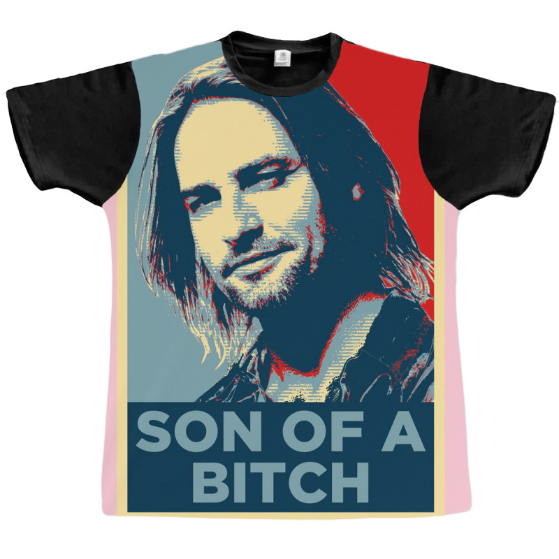 Sawyer Jameslost Son Of A Poster Graphic T-shirt | Artistshot