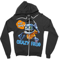 Dj Crazy Frog  Hipster Nature Zipper Hoodie | Artistshot